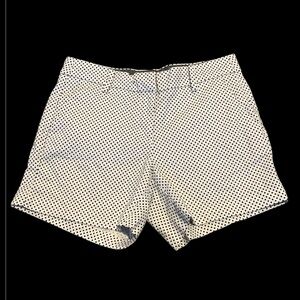 Nautica Black and White Polka Dot Women's Shorts‎
